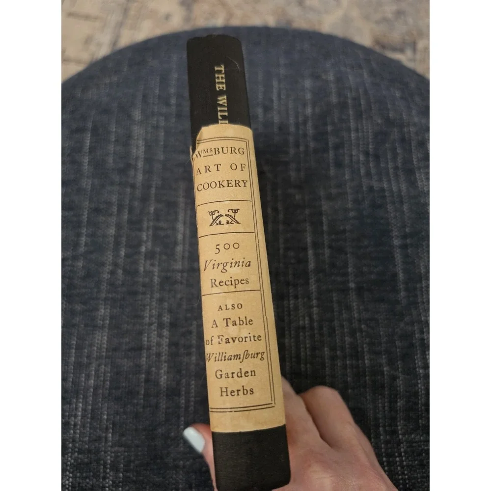 The Williamsburg Art of Cookery Facsimile Edition; 1938 10th Printing VERY GOOD‎